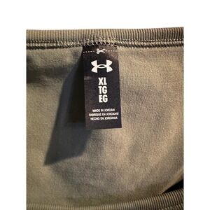 Under Armour Women's Long Sleeve Athletic Top Green XL Loose Fit Activewear